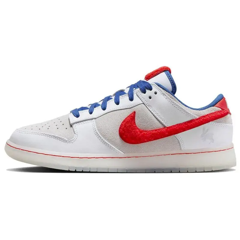 Dunk Low Anno del Coniglio - Caramella Coniglio Bianco Sneakers Unisex Crimson Varsity-Royal Sail FD4203-161 38
