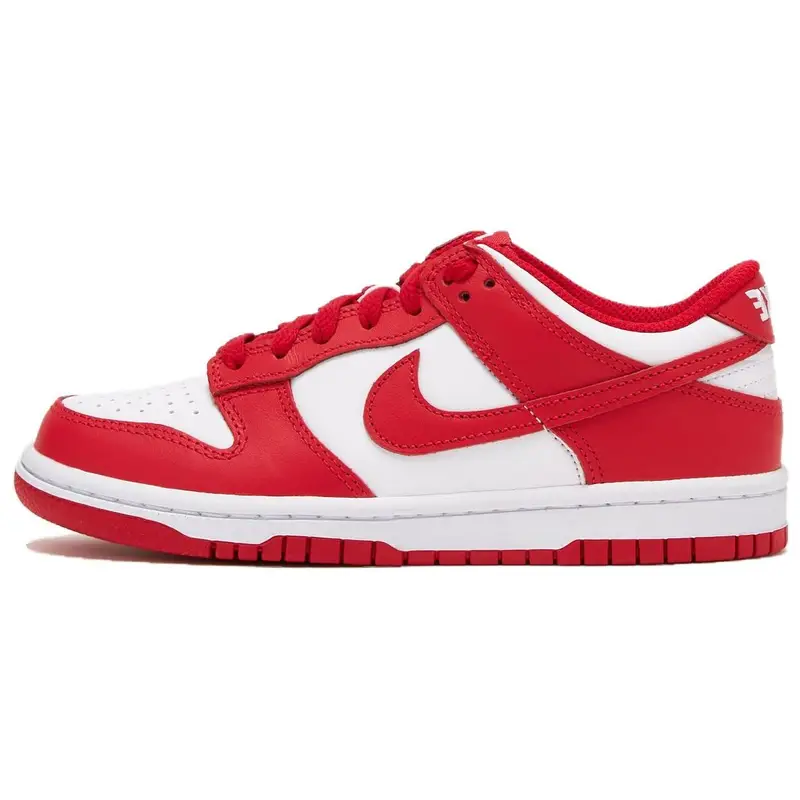 Dunk Low GS St Sneakers da Bambino Johns Rosso Bianco Rosso Università FB9109-119 35 5