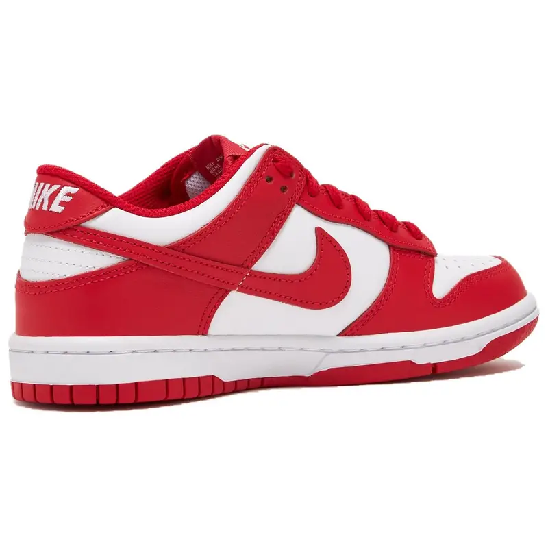 Dunk Low GS St Sneakers da Bambino Johns Rosso Bianco Rosso Università FB9109-119 36 miniatura 2