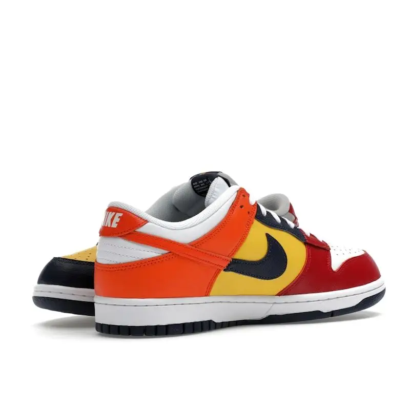 Dunk Low Japan QS What The 2024 Sneakers Unisex Multicolor Midnight-Navy Varsity-Maize IB2051-400 46 miniatura 4
