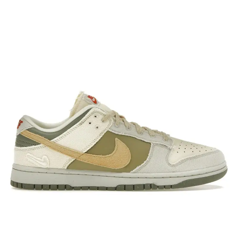 Dunk Low Light Bone Dark Stucco Sneakers da Donna Crema Latte di Cocco Sesamo FZ4341-100 46
