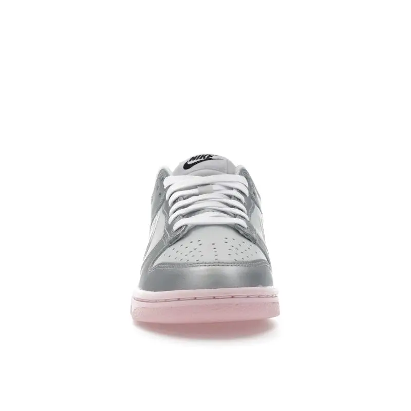 Nike Dunk Low LX Sneakers da Donna Grigio e Rosa miniatura 2