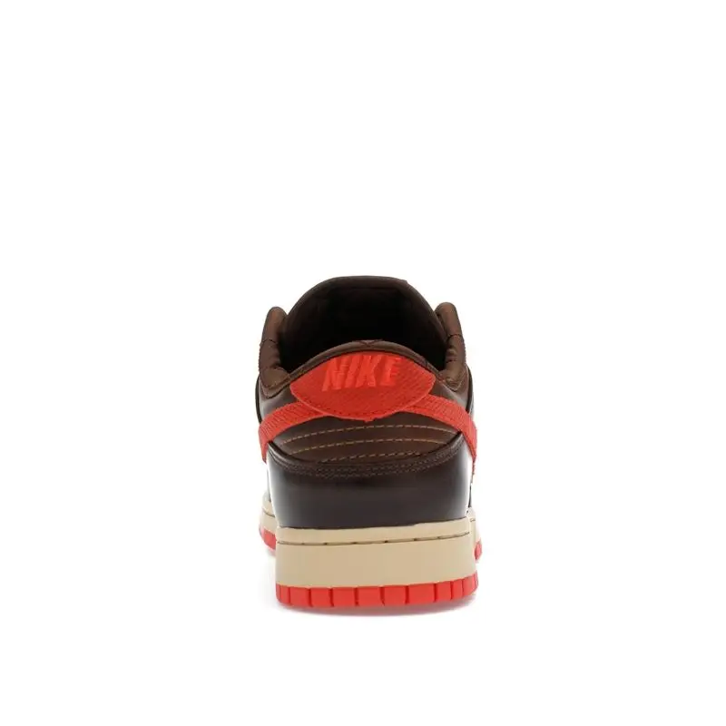 Dunk Low Marrone Chiaro British Uomo Sneakers Tan Chiaro British Sesamo Cacao-Wow HQ3448-262 38 5 miniatura 5