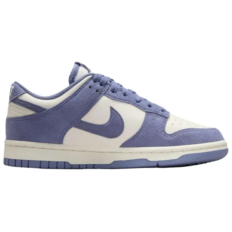 Dunk Low Mini Swoosh - World Indigo Sneakers da Donna Viola Vela Argento Metallizzato IB4417-103 38 miniatura 4