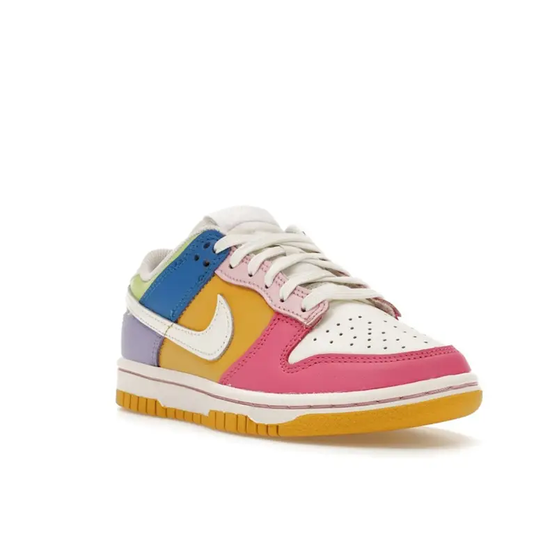 Dunk Low Multicolore Sneakers Donna Sail Solar-Flare FD9923-111 40 5 miniatura 5