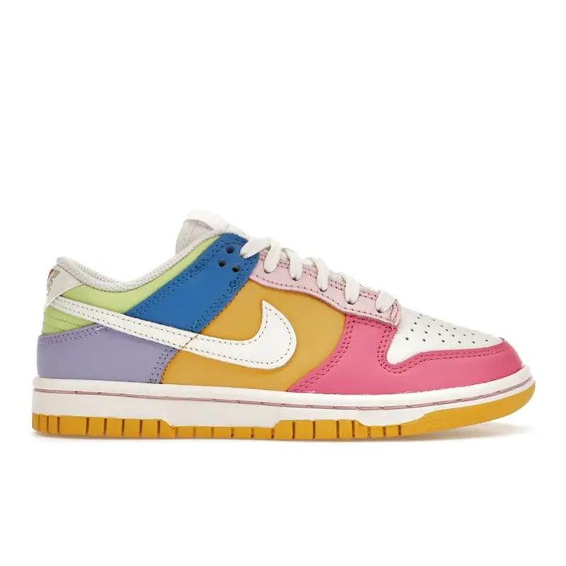 Dunk Low Multicolore Sneakers Donna Sail Solar-Flare FD9923-111 40