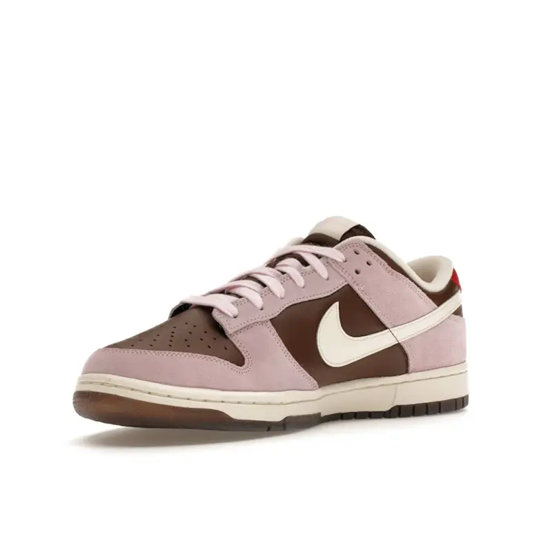 Nike Dunk Low Neapolitan Sneakers Donna Rosa Cacao e Avorio Pallido miniatura 3