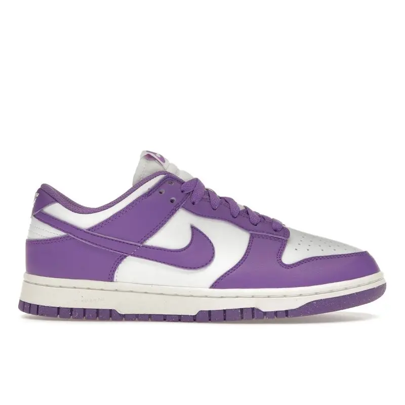 Dunk Low Next Nature Lampone Nero Scarpe da Ginnastica da Donna Viola Bianco Summit Vela DD1873-108 44 5