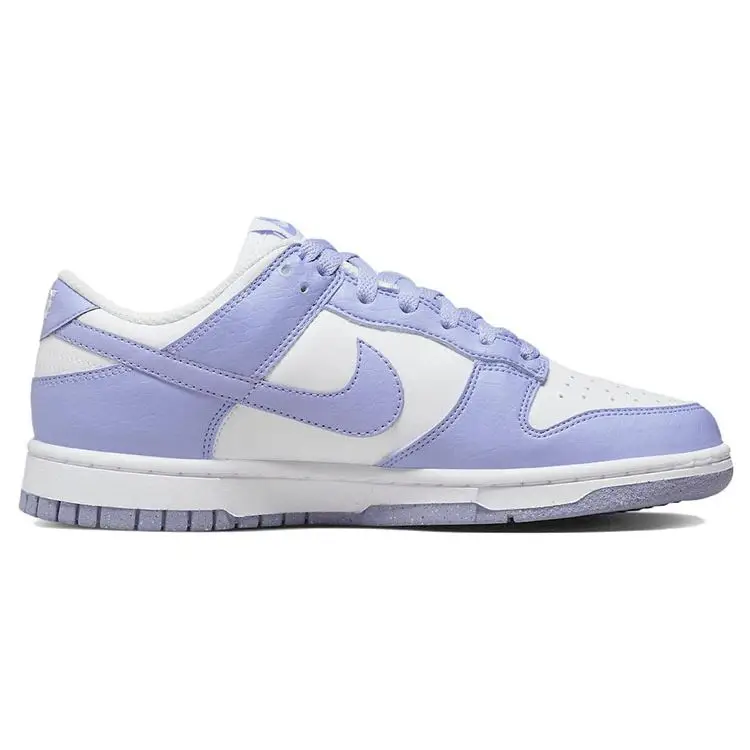 Dunk Low Next Nature Lilla Sneakers da Donna Viola Bianco Volt DN1431-103 41 miniatura 3