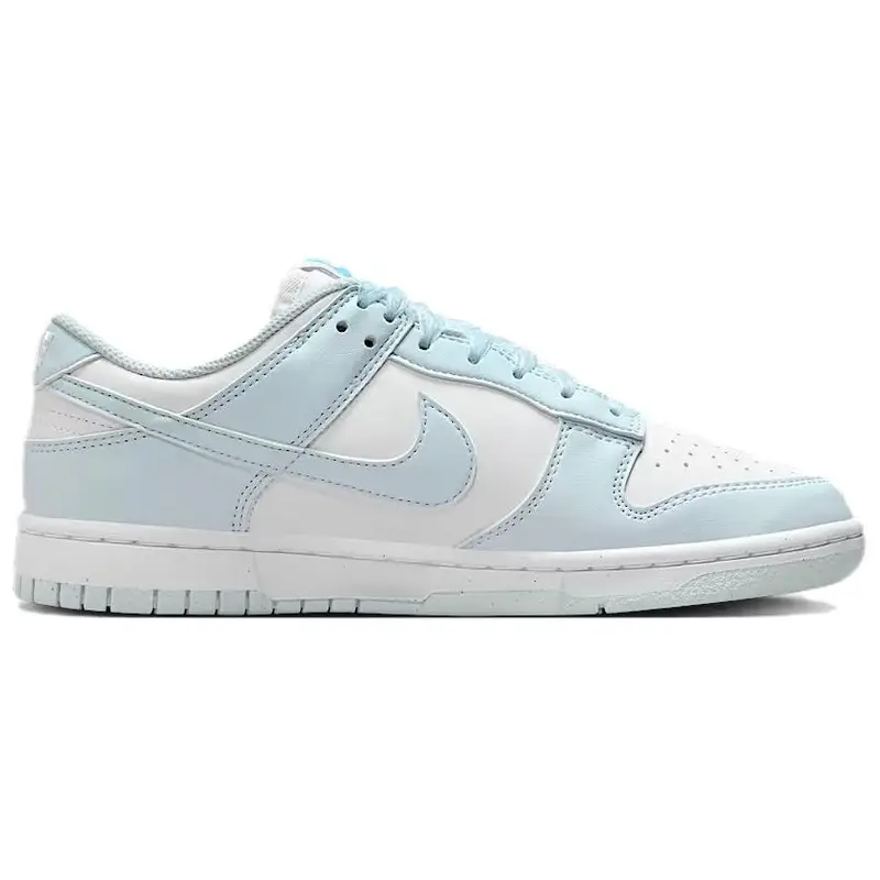 Dunk Low Next Nature Sheer Lace Pack - Blu Tinta Sneakers da Donna Bianco IB7311-100 38 5 miniatura 3
