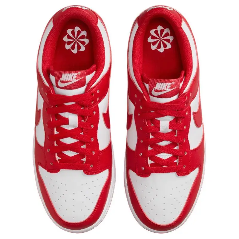 Nike Dunk Low Next Nature St Sneakers da Skate Donna Rosso e Bianco miniatura 3