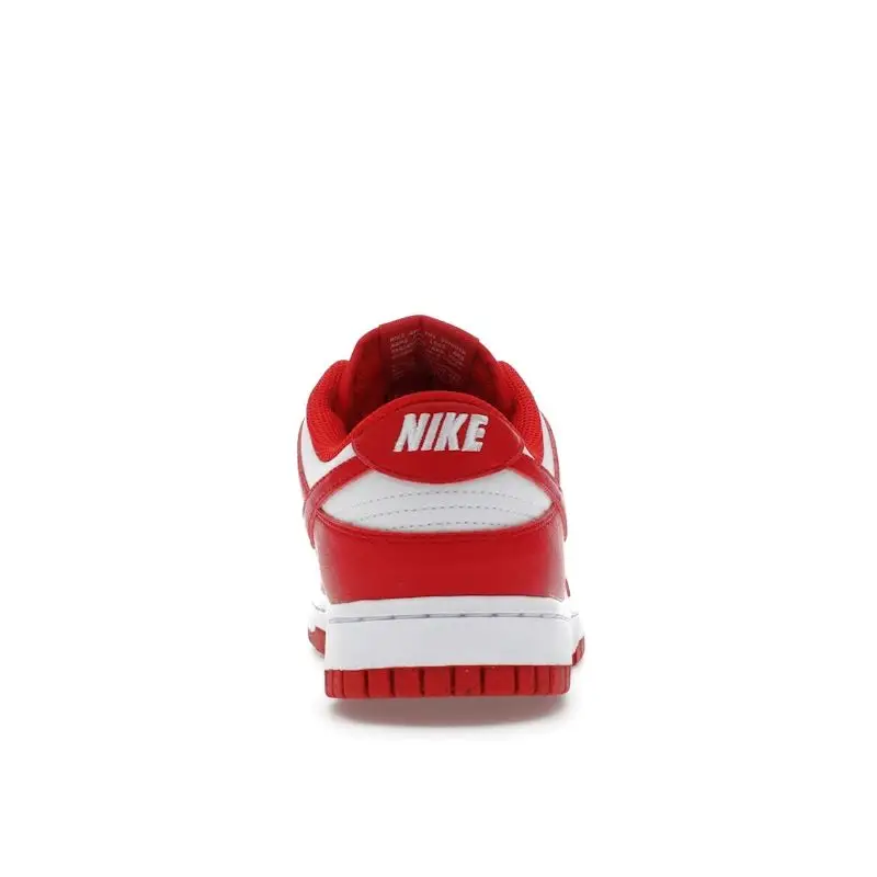 Dunk Low Next Nature St Sneakers da Donna Johns Rosso Bianco Rosso Università DD1873-116 35 5 miniatura 5