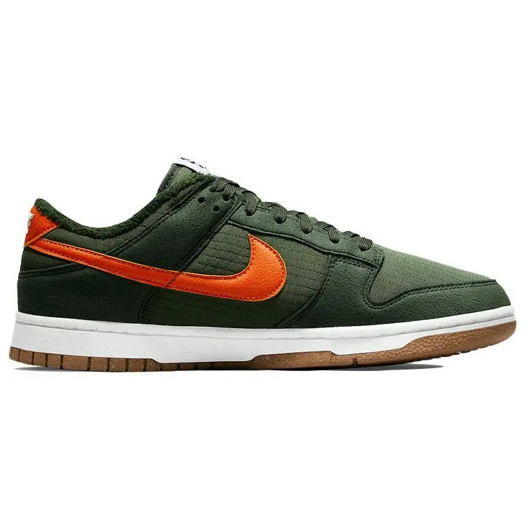 Dunk Low Next Nature Toasty - Sequoia Sneakers da Uomo Verde Arancione Oliva Medio DD3358-300 39 miniatura 2