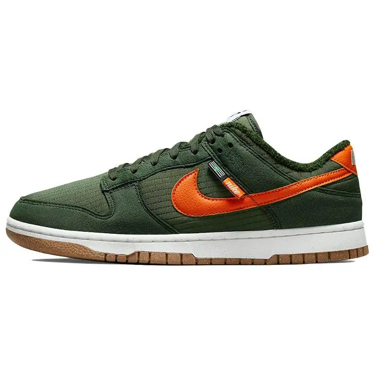 Dunk Low Next Nature Toasty - Sequoia Sneakers da Uomo Verde Arancione Oliva Medio DD3358-300 45