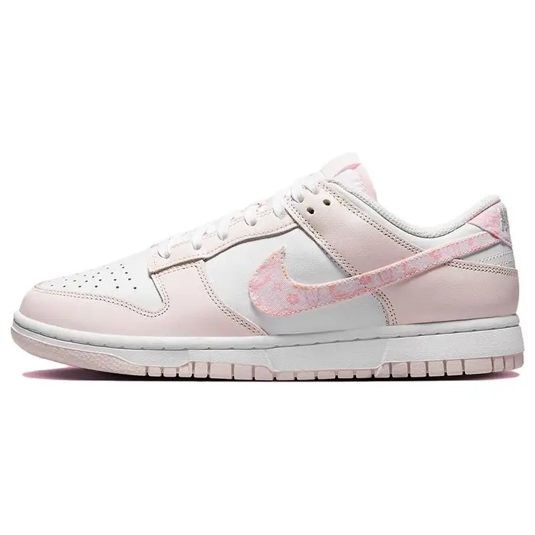 Dunk Low Pink Paisley Sneakers da Donna Bianco Medio-Rosa Perla-Rosa FD1449-100 39