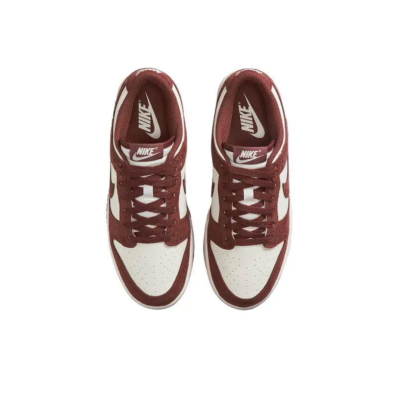 Dunk Low Sail Red Sepia Sneakers da Donna Oro Metallizzato IB4417-104 36 5 miniatura 4