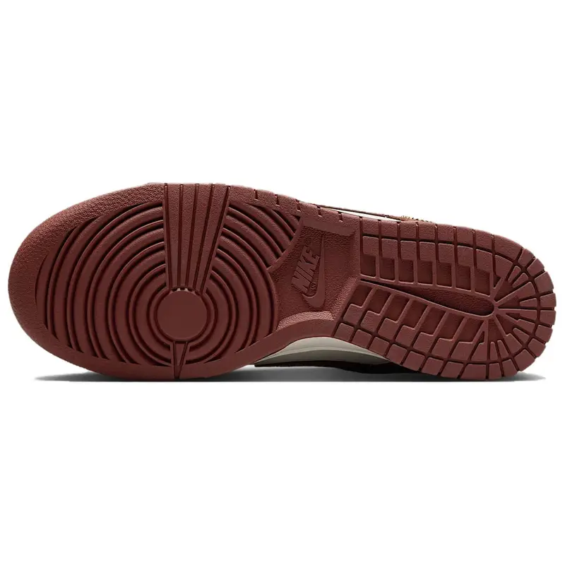 Dunk Low Sail Red Sepia Sneakers da Donna Oro Metallizzato IB4417-104 40 miniatura 2