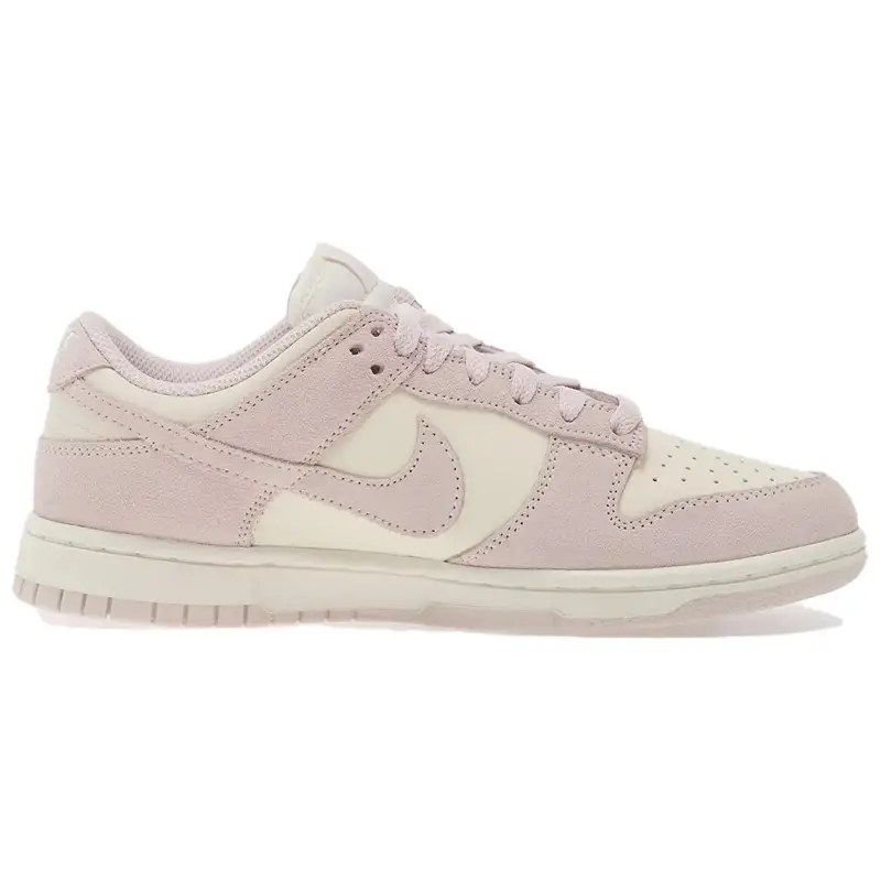 Dunk Low Sail Rosa Perla Sneakers Donna Bianco Metallico-Oro IO4244-100 41 miniatura 5