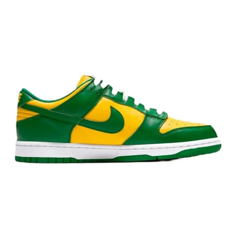 Nike Dunk Low - Scarpe da Uomo Varsity Mais/Pine Green, Taglia 40, 5 EU, Varsity Mais Pine Green, 40.5 EU miniatura 2