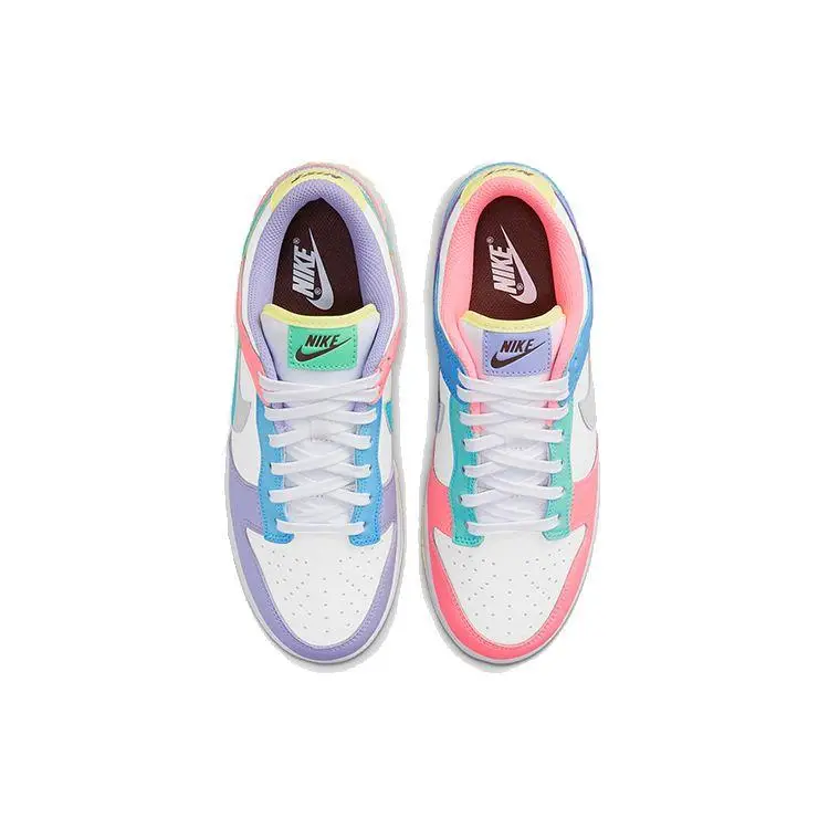 Dunk Low SE Candy Sneakers da Donna Multicolor Bianco Verde-Glow DD1872-100 40 5 miniatura 3