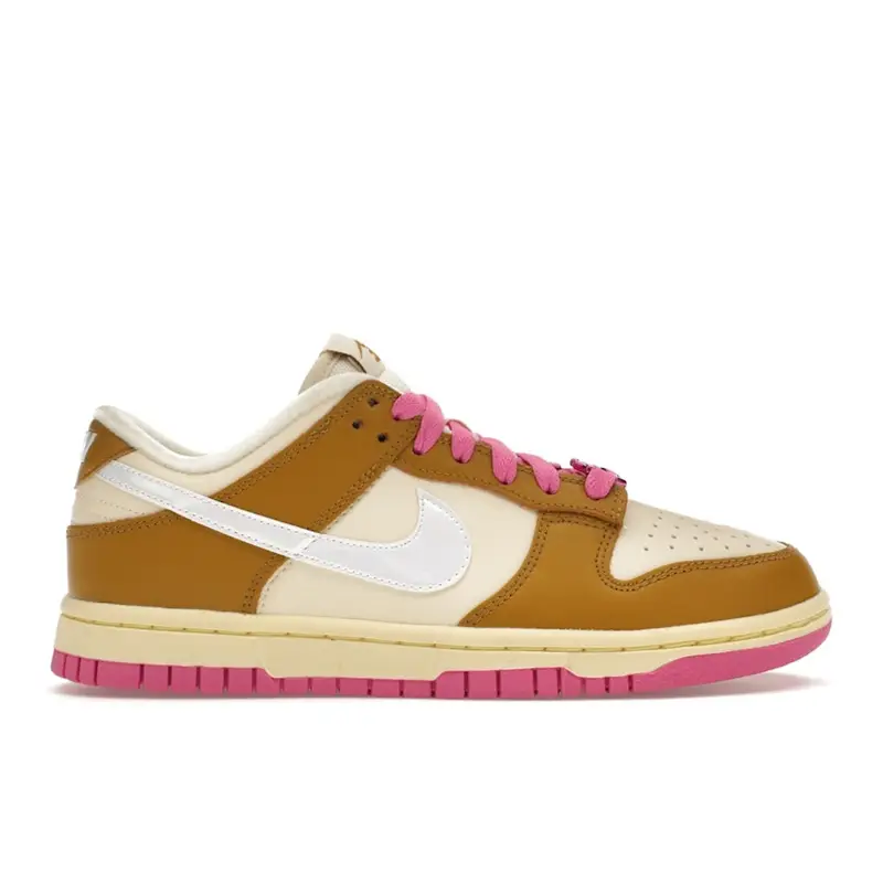 Dunk Low SE Dance Pack - Sneakers da Donna Rosa Bronzo Marrone Rosa Giocoso-Rosa Alabastro FD8683-700 39