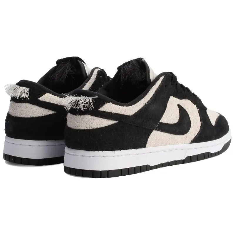 Dunk Low SE Pacchetto Panda-Monium - Sneakers da Uomo in Camoscio Nero Bianco IB2990-100 43 miniatura 4