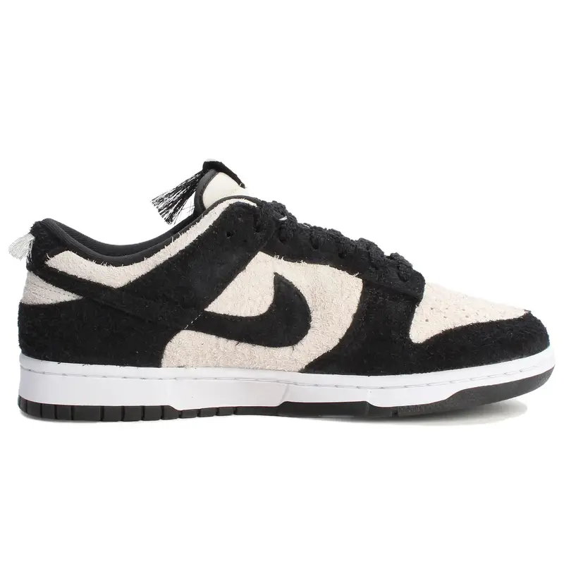 Dunk Low SE Pacchetto Panda-Monium - Sneakers da Uomo in Camoscio Nero Bianco IB2990-100 47 5 miniatura 3