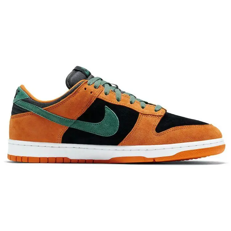 Dunk Low SP Retro Ceramic 2020 Sneakers Unisex Arancione Nero Nori DA1469-001 45 miniatura 4