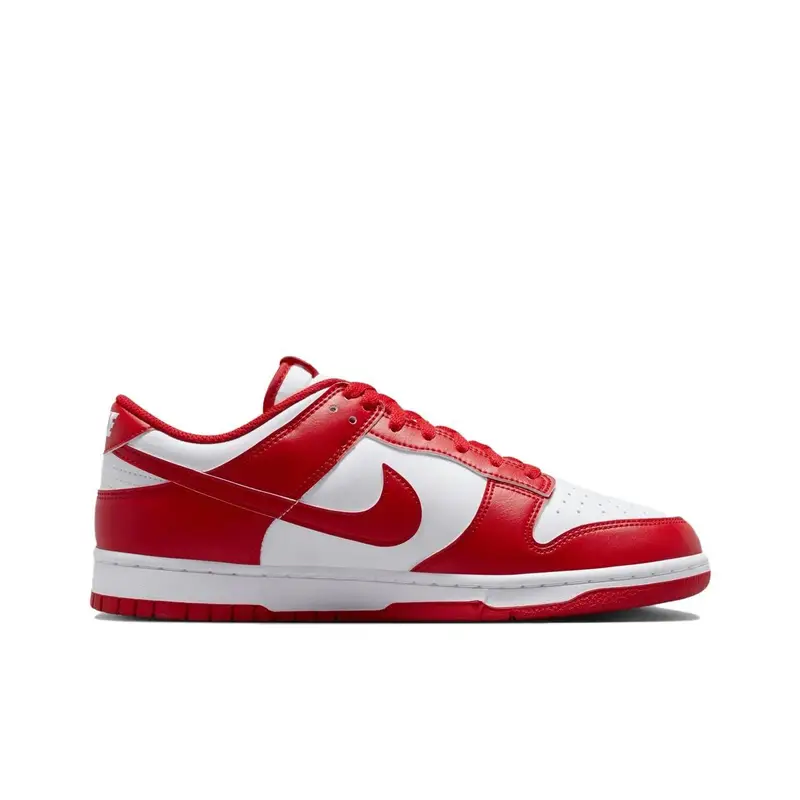 Dunk Low St Johns 2025 Sneakers Unisex Rosso Bianco Rosso Università HF5441-104 47 miniatura 3