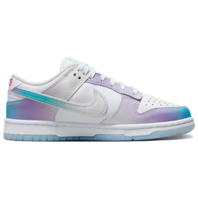 Dunk Low Unlock Your Space Sneakers da Donna Bianco Ghiaccio-Blu Fantasma FJ7743-194 35 5 miniatura 4
