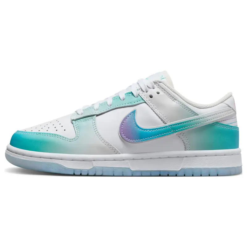 Dunk Low Unlock Your Space Sneakers da Donna Bianco Ghiaccio-Blu Fantasma FJ7743-194 35 5
