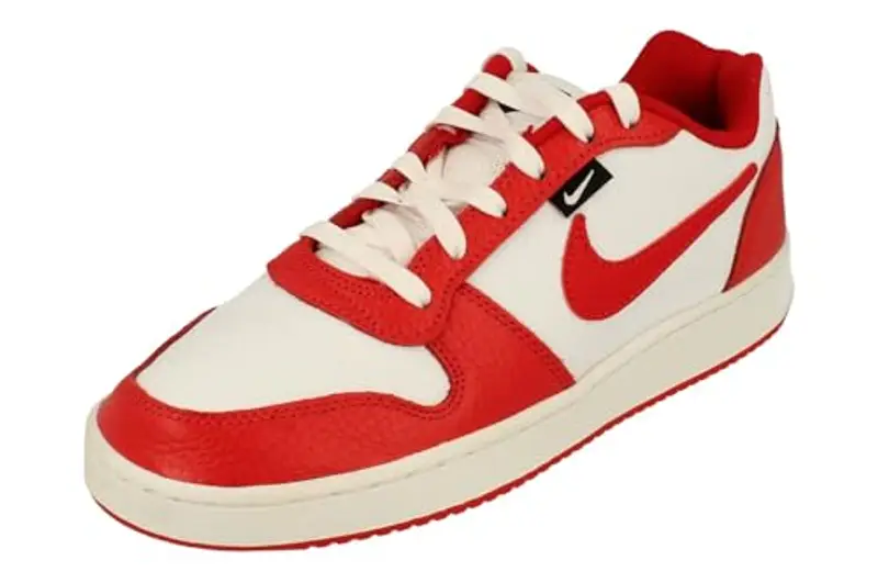 Nike EBERNON Low Prem, Scarpe da Basket Uomo, Bianco (White/Univ Red/Black 101), 45.5 EU