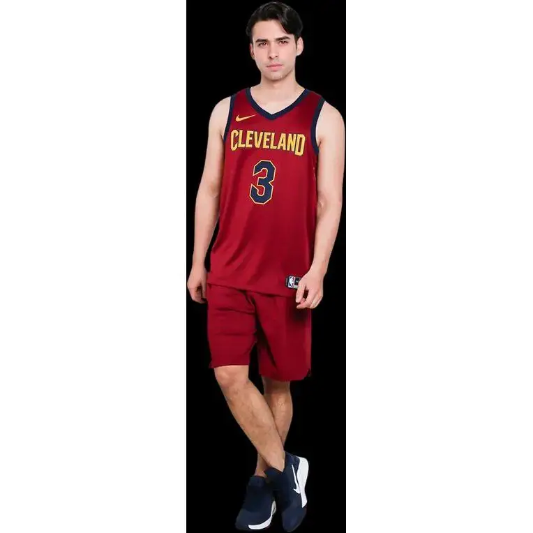 Edizione Icona NBA Thomas Cavaliers Maglia Retro Uomo Maglia Rossa 864467-686 M miniatura 2