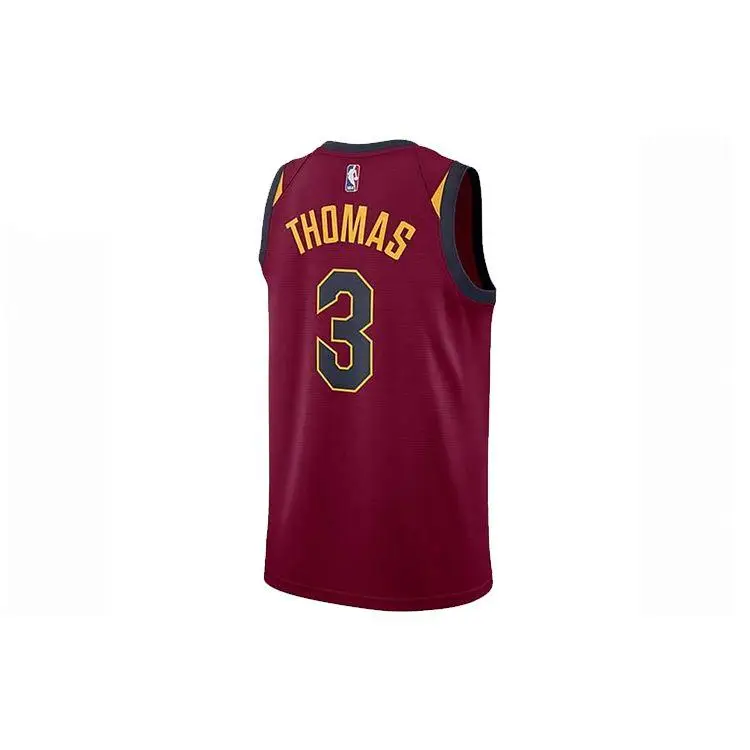 Edizione Icona NBA Thomas Cavaliers Maglia Retro Uomo Maglia Rossa 864467-686 M miniatura 3