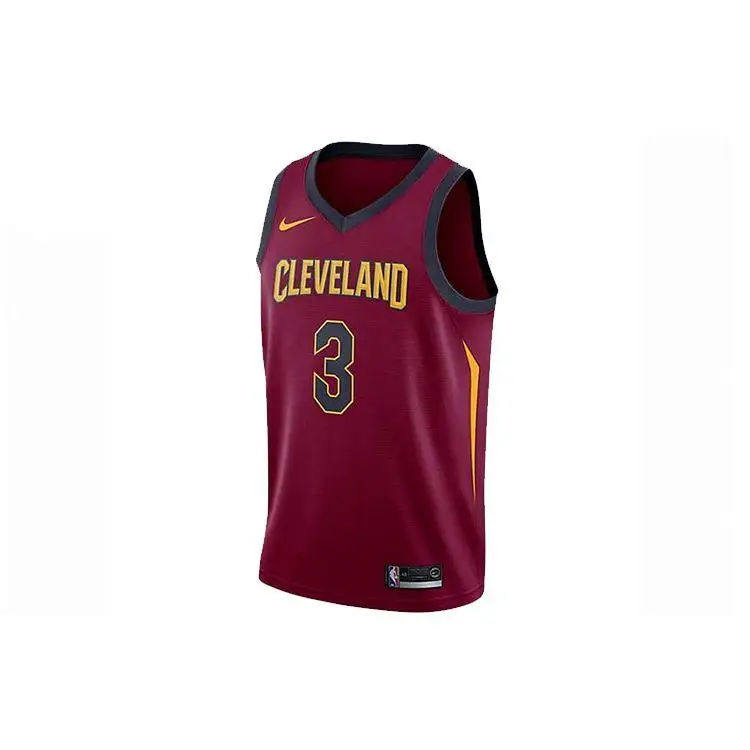 Edizione Icona NBA Thomas Cavaliers Maglia Retro Uomo Maglia Rossa 864467-686 M