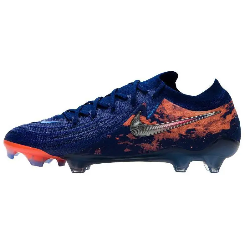 Erling Haaland x Nike Phantom GX 2 Elite FG Force of Nature Pack Scarpe da Ginnastica da Uomo Blu Blu-Void Cromo HF6361-400 45