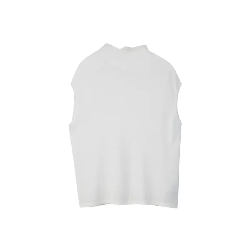 ESC High Neck Tank Top - White (DN4059-100) - XL