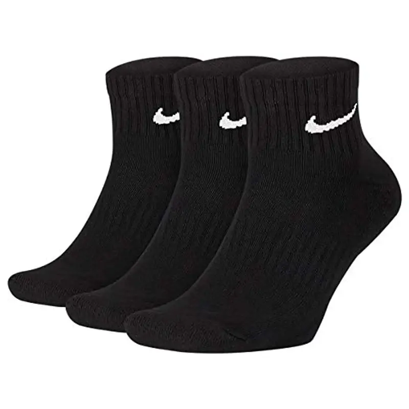 NIKE Calzini Everyday Cushioned, Nero, Taglia L Uomo