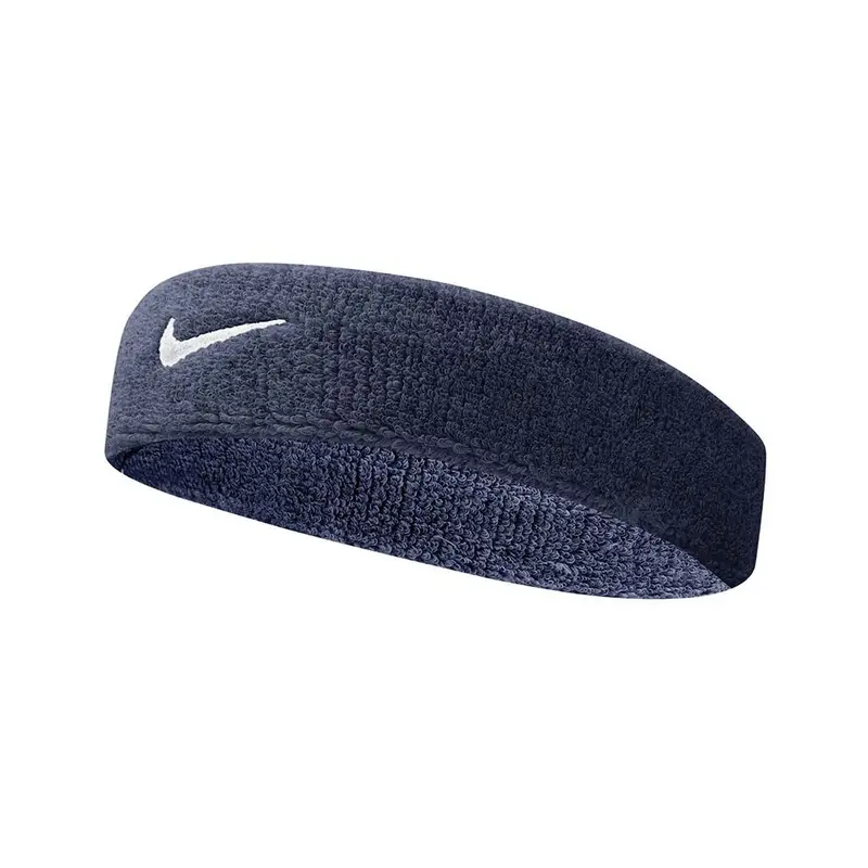 Fascia Tennis Tergisudore Swoosh Blu Bianco Uomo TU
