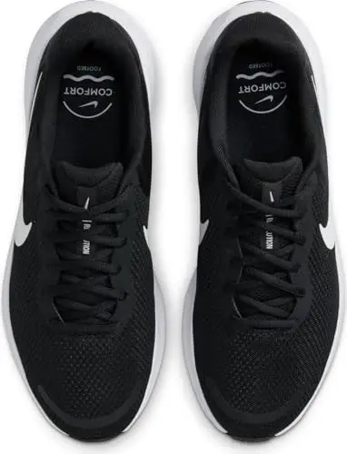 Nike Fb2207 Revolution 7 Uomo, Black, White EU 49.5 miniatura 3