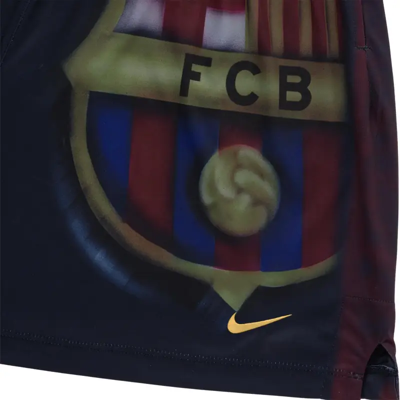 FC Barcelona x Cactus Jack Scheletro Pantaloncini Casa Neri Unisex Fondo FQCJ-MS01 XXL miniatura 2