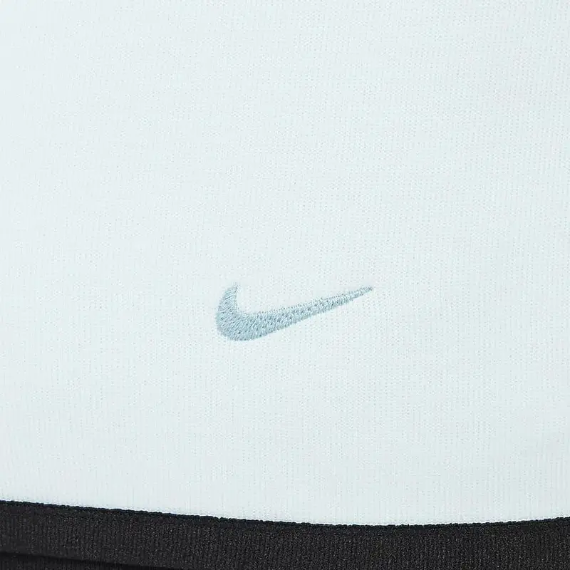 Felpa alla moda con cappuccio e zip intera Nike Sportswear Tech Fleece a maniche lunghe per bambini, colore blu ghiaccio HV5867-474 M miniatura 2