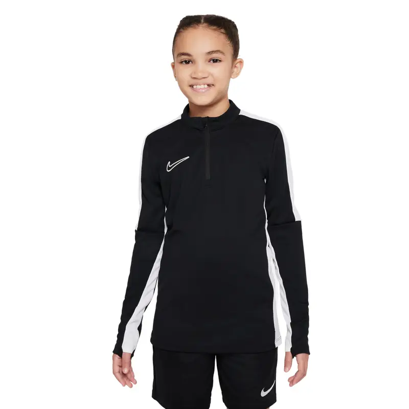 Felpa bambino Nike Dri-Fit Academy 23 Drill Noir