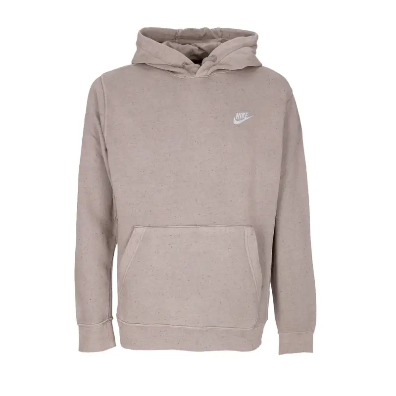 Felpa Cappuccio Uomo Club+ Revival Hoodie Olive Grey