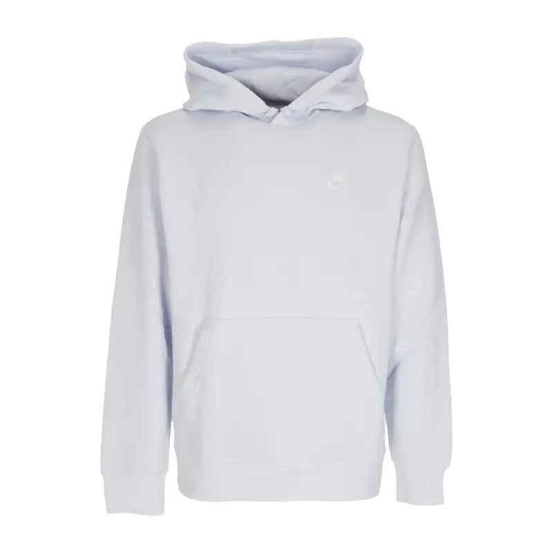 Felpa Cappuccio Uomo Sportswear Club Fleece Hoodie Football Grey/football Grey/white