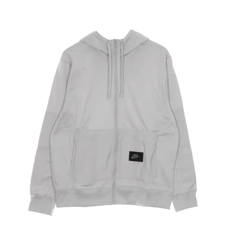 Felpa Cappuccio Zip Uomo Sportswear Spu Dri-fit Fleece Full-zip Hoodie Bb Lt Iron Ore/lt Iron Ore/black