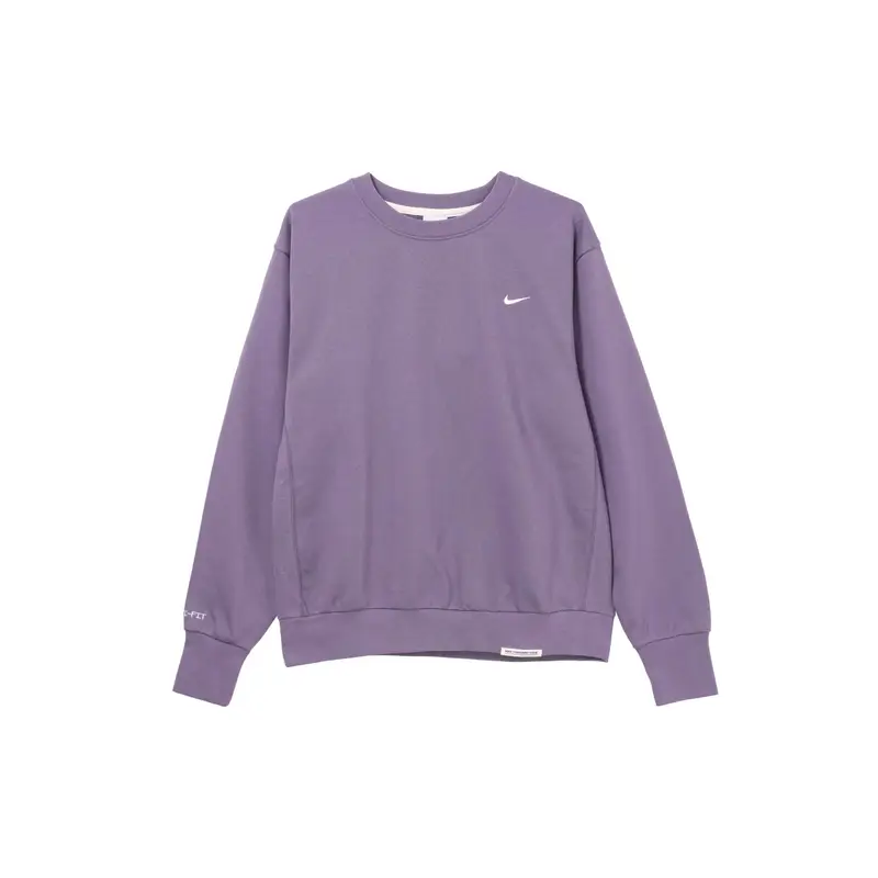 Felpa Casual a Girocollo Monocolore Nike da Uomo Top Viola Canyon CK6359-553 S