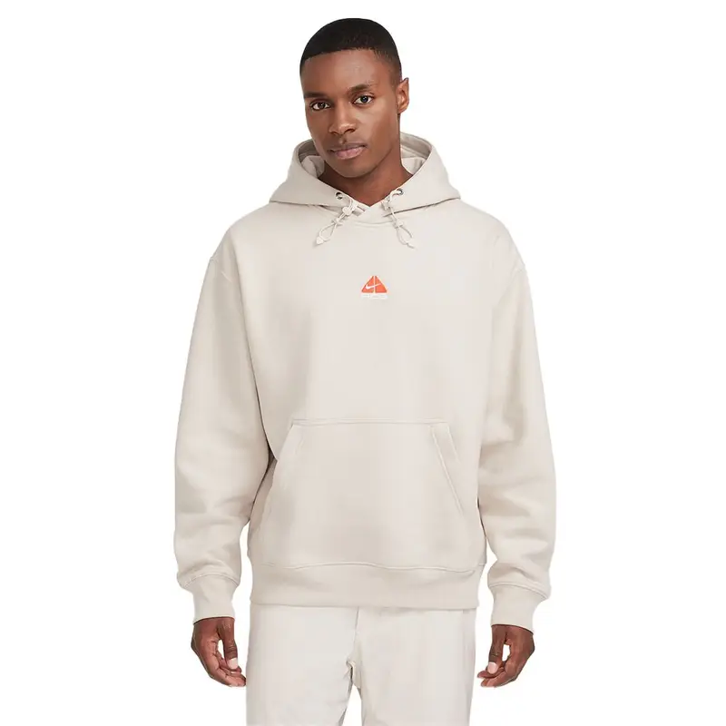 Felpa Con Cappuccio Acg Bianco Uomo M