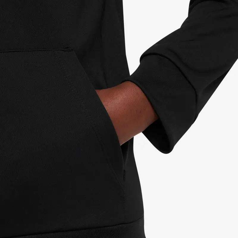 Felpa con cappuccio ampia con stampa logo solido CR7 Nike Bambino Felpe Nero DX5460-010 XL miniatura 5