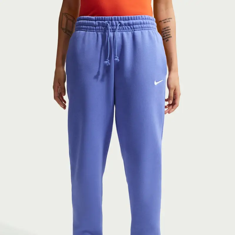 Felpa con cappuccio da donna Nike Phoenix Fleece Bleu